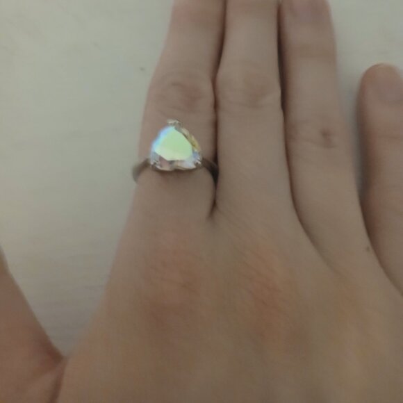Gemstone Heart Ring (Size 5) - Picture 2 of 3